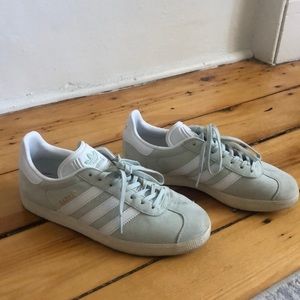 COPY - Mint Adidas Gazelles